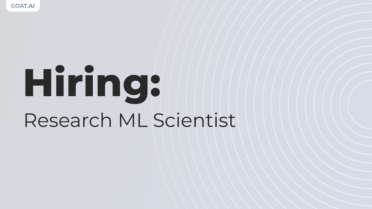 Research Scientist (ML)